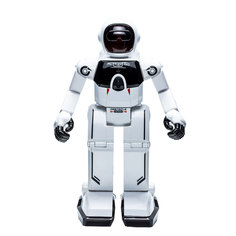 Интерактивный робот Silverlit Programme-a-bot цвет: черный/белый