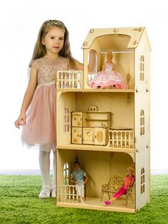 Дом для кукол Теремок Любава 102 см