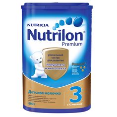 Молочко детское Nutrilon PronutriPlus 3 с 12 месяцев, 800 г