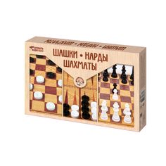 Настольная игра Десятое Королевство Шашки, нарды, шахматы