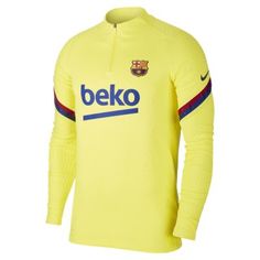 Мужская футболка для футбольного тренинга Nike VaporKnit FC Barcelona Strike