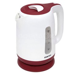 Чайник электрический пластиковый Centek CT-0044, 1.8 л, 2.2 кВт, красный