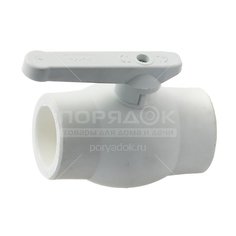 Кран полипропиленовый шаровой Kalde 3242-vlb-400003, 40 мм