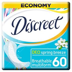 Прокладки женские ежедневные Discreet Deo Ocean Breeze, 60 шт