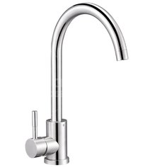 Смеситель для кухни Solone EZA4-D090 из нержавеющей стали с гайкой