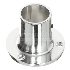 Фланец R-11H Chrome 313082 высокий пластик Trodos