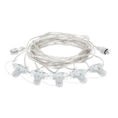 Удлинитель для гирлянд Vegas 55042, 15 м, 24 В, 5 гнезд
