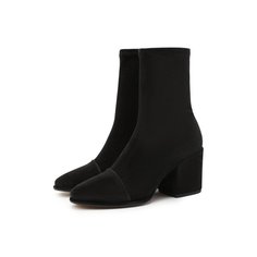 Замшевые ботильоны Dries Van Noten