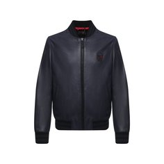 Кожаный бомбер Philipp Plein