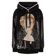 Худи с пайетками Dolce & Gabbana