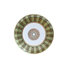 Блюдо для торта круглое Eventail Vert Bernardaud