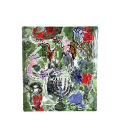 Блюдо Plat e Matza Les Vitraux D`Hadassah Marc Chagall Bernardaud
