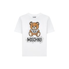 Хлопковая футболка Moschino