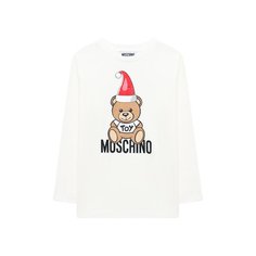 Хлопковый лонгслив Moschino