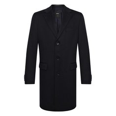 Шерстяное пальто BOSS