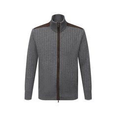 Кардиган из шерсти и вискозы Paul&Shark