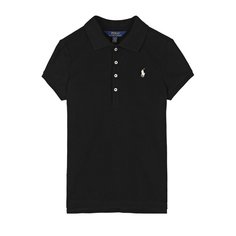 Хлопковое поло с принтом Polo Ralph Lauren