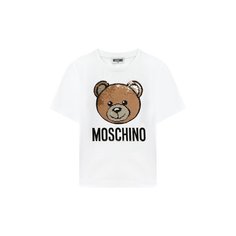 Хлопковая футболка Moschino