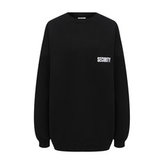Хлопковый свитшот Vetements
