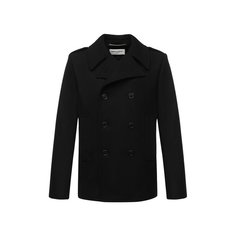 Шерстяной бушлат Saint Laurent