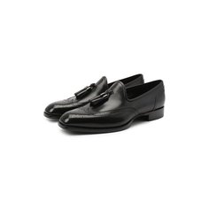 Кожаные лоферы Santoni