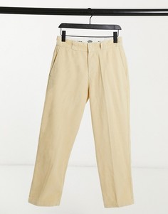 Кремовые вельветовые брюки Dickies Elizaville-Белый