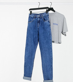 Синие свободные джинсы в стиле унисекс Reclaimed Vintage inspired The 83-Синий