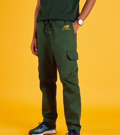 Зеленые брюки карго New Balance – эксклюзивно для ASOS-Зеленый
