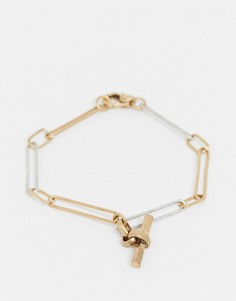 Браслет-цепочка из комбинированных металлов AllSaints-Мульти