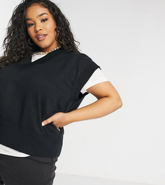 Oversized-жилет Native Youth Plus-Черный