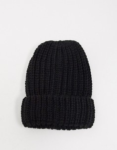 Черная шапка-бини Monki-Черный