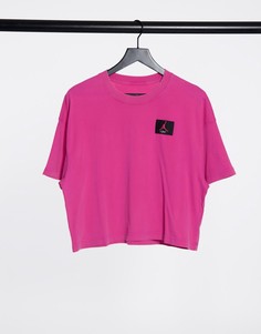 Розовая футболка свободного кроя Jordan Essentials-Розовый