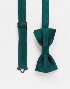 Однотонный галстук-бабочка Gianni Feraud-Зеленый