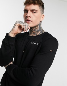 Черный свитшот Azat Mard