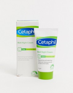 Ночной крем для чувствительной кожи лица Cetaphil, 50 г-Очистить