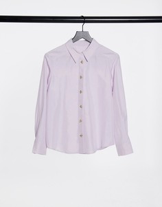 Сиреневая рубашка с золотистыми пуговицами в форме пчел & Other Stories-Фиолетовый