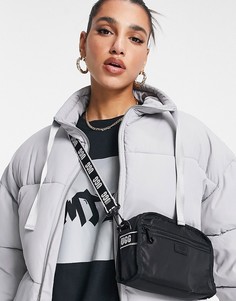 Черная сумка через плечо с двусторонним ремешком UGG Janey-Черный