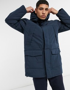 Темно-синяя парка Carhartt WIP-Темно-синий