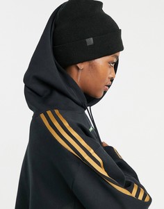 Черная трикотажная шапка-бини adidas x IVY PARK-Черный