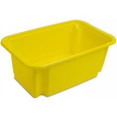 Корзина для игрушек «Пиколо», 480x302x185 мм, 18.3 л, пластик, цвет жёлтый Martika