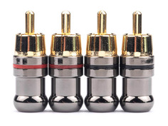 Коннектор Swat RCA 4шт SRCA-04