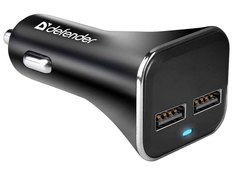 Зарядное устройство Defender UCA-31 2xUSB 5V/3.1A 83597