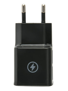 Зарядное устройство mObility mt-30 2xUSB 2.1A Black УТ000018889