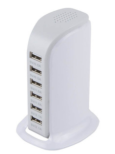 Зарядное устройство mObility mt-29 6xUSB 6А White УТ000018576