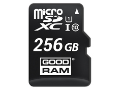 Карта памяти 256Gb - GoodRAM Secure Digital XC Class 10 UHS-I S1A0-2560R12