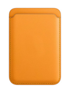 Чехол-бумажник APPLE iPhone Leather Wallet with MagSafe California Poppy MHLP3ZE/A