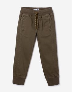 Хаки брюки-джоггеры для мальчика Gloria Jeans