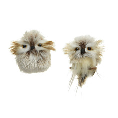 Сова декоративная Kaemingk 6x6x9 см