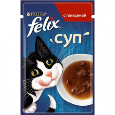 Корм для кошек Felix Soup GiG Говядина 48 г