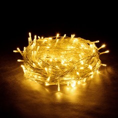 Электрогирлянда-конструктор Vegas Нить 48 желтых LED 5 м